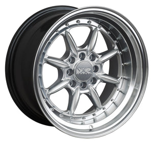 XXR Wheels 002.5 Hyper Silver / ML 15x8 +20 4x100|4x114.3 73.1mm - Wheelwiz