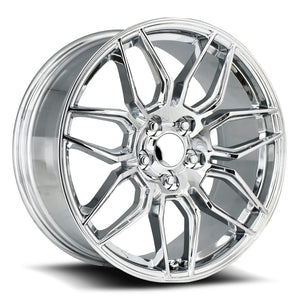 Factory Reproductions FR 401 Chrome 19x8.5 +38 5x120mm 66.9mm