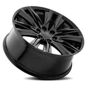 Factory Reproductions FR 90 Gloss Black 22x9 +28 6x139.7mm 78.1mm