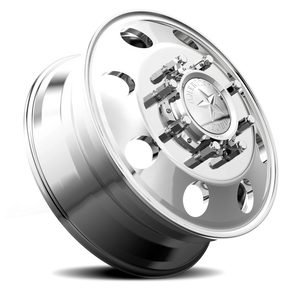 American Force 1 Classic DBO Polished 19.5x6.75 -123 10x225mm 170mm - Wheelwiz