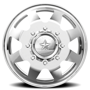 American Force 11 Independence DBO Polished 19.5x6.75 +141 8x165.1mm 122mm - Wheelwiz