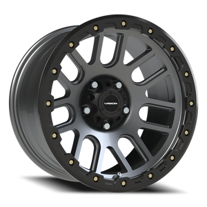 Vision Wheel 111 Gunmetal 17x9 -12 5x127mm 71.5mm - Wheelwiz