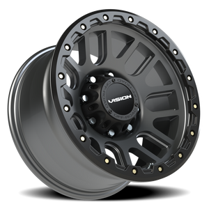 Vision Wheel 111 Gunmetal 17x9 -12 8x165.1mm 125.2mm - Wheelwiz