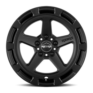 Reika R20 Satin Black 15x7 +15 5x100mm 56.1mm