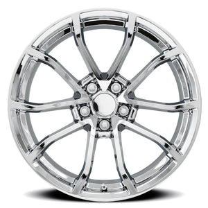 Factory Reproductions FR 25 Chrome 20x12 +59 5x120.65mm 70.3mm
