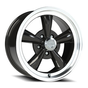 Vision Wheel 141H Gloss Black Machined Lip 17x8 0 5x120.65mm 83mm - Wheelwiz