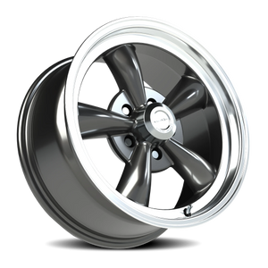 Vision Wheel 141H Gunmetal Machined Lip 17x9 0 5x127mm 83mm - Wheelwiz