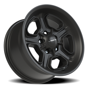 Vision Wheel 147 Satin Black 15x8 0 5x127mm 83mm - Wheelwiz