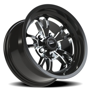 Vision Wheel 149 Gloss Black Milled Spoke 15x8 0 5x120.65mm 83.1mm - Wheelwiz