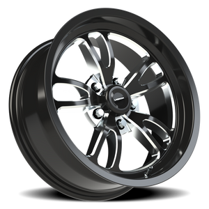 Vision Wheel 149 Gloss Black Milled Spoke 17x7 0 5x120.65mm 83.1mm - Wheelwiz