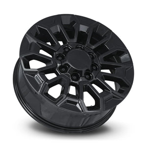 Factory Reproductions FR 277 Gloss Black 22x8.5 +44 8x180mm 124.1mm