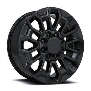 Factory Reproductions FR 277 Gloss Black 22x8.5 +44 8x180mm 124.1mm