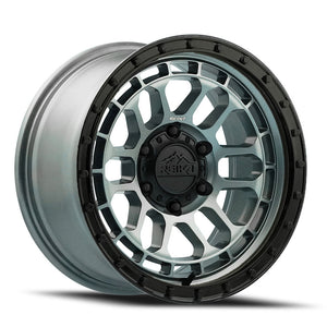 Reika R35 Gloss Graphite/Gloss Black Ring 17x8.5 0 6x139.7mm 106.1mm