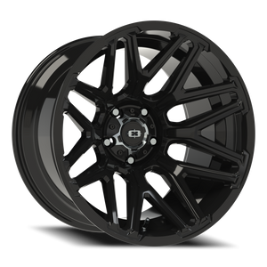 Vision Wheel 305 Gloss Black 20x12 -51 5x139.7mm 108mm - Wheelwiz
