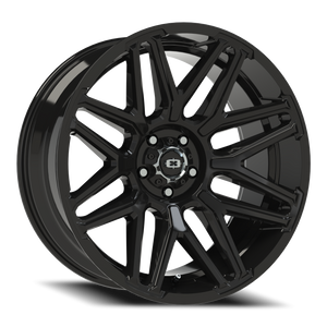 Vision Wheel 305 Gloss Black 22x10 -19 5x127mm 78.1mm - Wheelwiz