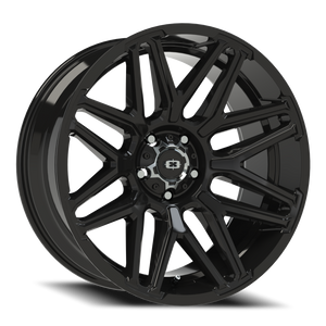 Vision Wheel 305 Gloss Black 22x10 -19 5x139.7mm 108mm - Wheelwiz