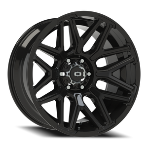 Vision Wheel 305 Gloss Black 20x10 -25 6x139.7mm 106.2mm - Wheelwiz