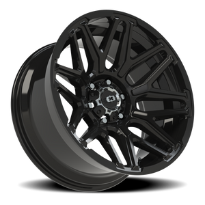 Vision Wheel 305 Gloss Black 20x10 -25 6x139.7mm 106.2mm - Wheelwiz