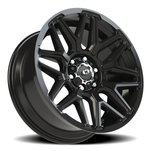 Vision Wheel 305 Gloss Black 20x9 +12 6x139.7mm 106.2mm - Wheelwiz