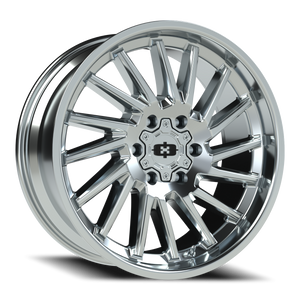 Vision Wheel 306 Chrome 20x9 +12 6x139.7mm 106.2mm - Wheelwiz