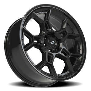 Vision Wheel 315 Gloss Black 22x9 +18 6x135mm 87.1mm - Wheelwiz
