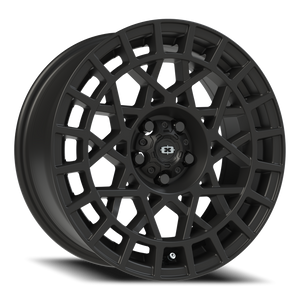 Vision Wheel 349 Satin Black 16x7 +15 5x100mm 72.1mm - Wheelwiz