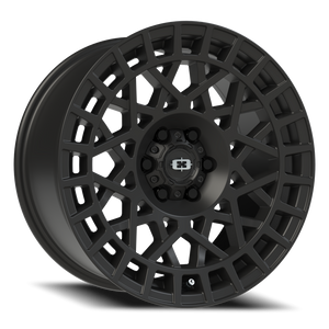 Vision Wheel 349 Satin Black 17x8.5 +12 6x120mm 66.9mm - Wheelwiz
