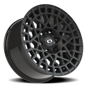 Vision Wheel 349 Satin Black 17x8.5 +12 6x139.7mm 106.2mm - Wheelwiz