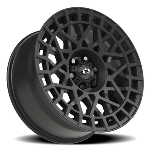 Vision Wheel 349 Satin Black 18x8.5 +12 6x114.3mm 76.1mm - Wheelwiz