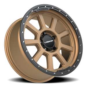 Vision Wheel 350 Bronze 20x9 +12 5x150mm 110.2mm - Wheelwiz