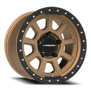 Vision Wheel 350 Bronze 17x9 +12 5x150mm 110.2mm - Wheelwiz
