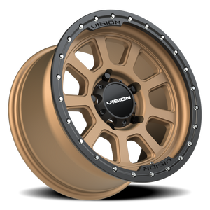 Vision Wheel 350 Bronze 17x9 +12 5x150mm 110.2mm - Wheelwiz