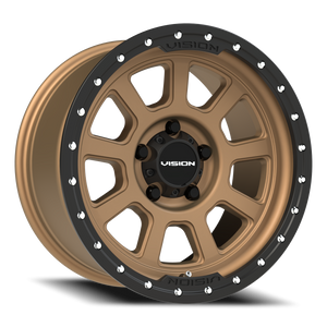 Vision Wheel 350 Bronze 17x9 -12 5x127mm 78.1mm - Wheelwiz