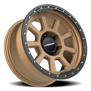 Vision Wheel 350 Bronze 18x9 -12 6x139.7mm 106.2mm - Wheelwiz