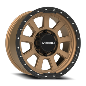 Vision Wheel 350 Bronze 20x9 +12 8x165.1mm 125.2mm - Wheelwiz