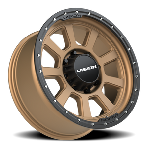 Vision Wheel 350 Bronze 20x9 +12 8x165.1mm 125.2mm - Wheelwiz