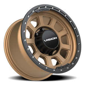 Vision Wheel 350 Bronze 17x9 +12 8x170mm 125.2mm - Wheelwiz