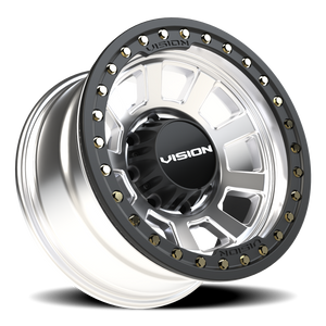 Vision Wheel 350 Machined 17x9 -40 8x165.1mm 125.2mm - Wheelwiz