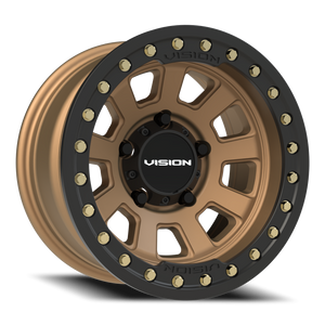 Vision Wheel 350 Bronze 15x8 -28 5x139.7mm 108mm - Wheelwiz