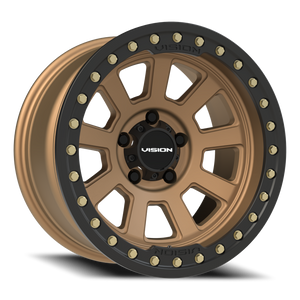 Vision Wheel 350 Bronze 17x9 -40 5x127mm 83mm - Wheelwiz