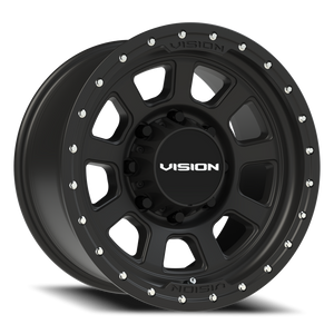 Vision Wheel 350 Satin Black 17x9 -12 8x165.1mm 125.2mm - Wheelwiz
