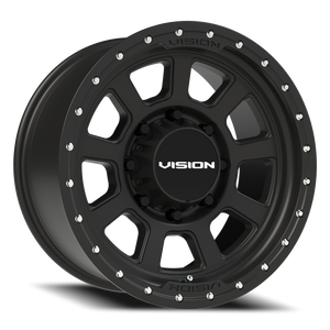 Vision Wheel 350 Satin Black 18x9 +12 8x165.1mm 125.2mm - Wheelwiz