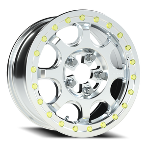 Vision Wheel 351 As-Cast Machined Face Machined Ring/Lip 15x6 +51 5x114.3mm 68mm - Wheelwiz