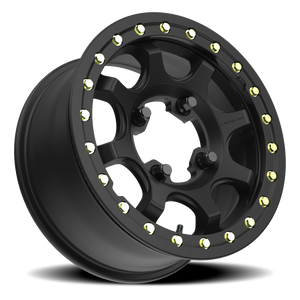 Vision Wheel 351 Satin Black 15x7 +38 4x156mm 131.1mm - Wheelwiz