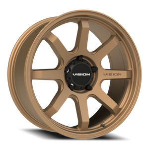 Vision Wheel 351 Bronze 20x9 +10 5x139.7mm 108mm - Wheelwiz