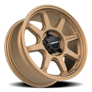 Vision Wheel 351 Bronze 17x8 +30 5x127mm 78.1mm - Wheelwiz