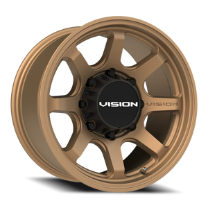 Vision Wheel 351 Bronze 17x9 0 8x165.1mm 125.2mm - Wheelwiz