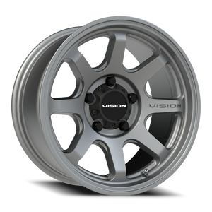 Vision Wheel 351 Satin Grey 16x8 0 5x127mm 78.1mm - Wheelwiz