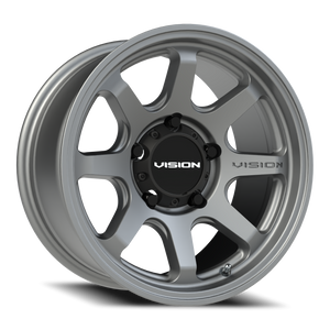 Vision Wheel 351 Satin Grey 16x8 0 5x139.7mm 110mm - Wheelwiz