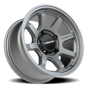 Vision Wheel 351 Satin Grey 16x8 0 5x139.7mm 110mm - Wheelwiz